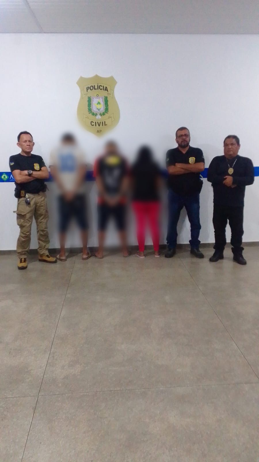EM MACAPÁ E SANTANA, POLÍCIA CIVIL REALIZA OPERAÇÃO E PRENDE TRÊS PESSOAS QUE ESTAVAM FORAGIDAS DA JUSTIÇA 